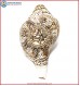 "Ganesha & 8 Auspicious Symbol" Natural Conch Shell