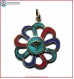 "Buddha-Eye" Symbol Brass Pendant