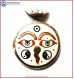 "Buddha-Eye" & "Ying Yang" Symbol Bone Pendant