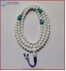 Conch Shell Mala With Turquoise Spacer Beads