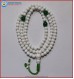 Conch Shell Mala With Jade Spacer Beads