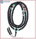 Black Onyx Mala with Dzi Beads