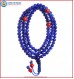 Blue Onyx Mala with Coral