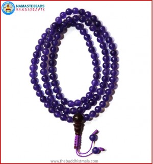 Purple Onyx Mala