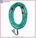 Amazon Jade Stone Mala with Coral Spacer Beads