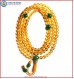 Citrine Mala with Green Jade Spacer Beads