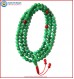 Taiwanese Jade Stone Mala with Carnelian Spacer Beads