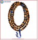 Best Quality Tiger-Eye Stone Mala with Lapis Lazuli Guru Bead