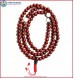 Rose Wood Mala with Conch Shell Beads