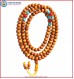 Sandal Wood Mala with Turquoise & Coral Beads