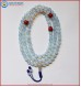 Opalite Mala With Coral Spacer Beads