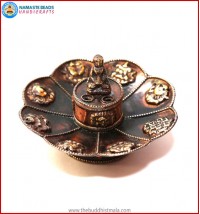 "8 Auspicious Symbol" Copper Incense Burner