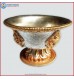Silver & Gold Plated Copper Offering Bowls 