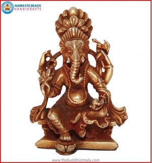 "Ganesha" Brass Statue