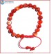 Red Agate Stone Bracelet