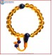 Citrine Wrist Mala with Lapis Lazuli Guru Bead