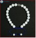 White Conch Shell Bracelet with Buddha Head