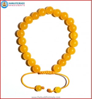 Honey Yellow Jade Bracelet