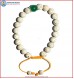 Lotus Seed Bracelet with Jade Bead
