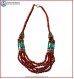 5 Layers Coral Necklace
